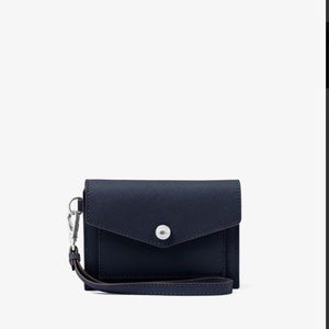 NWT Michael Kors Honey Saffiano Leather Wristlet